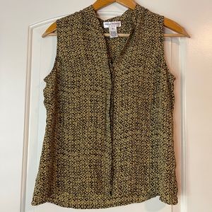 Rena Rowan yellow and black top